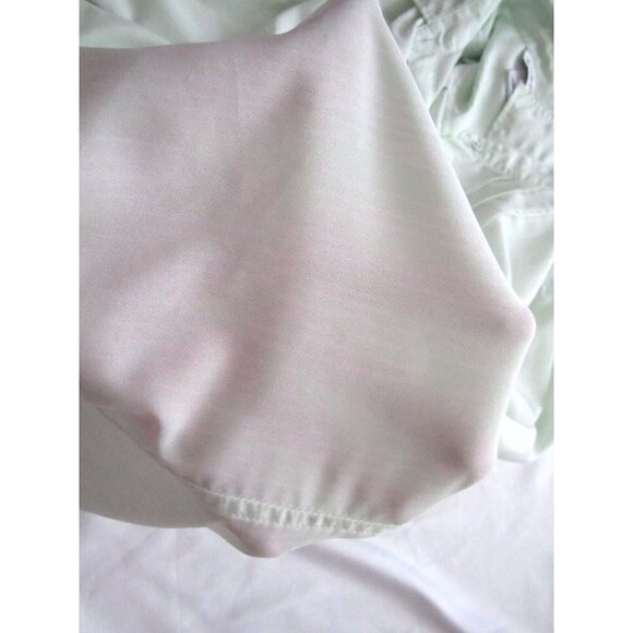 Women Exofficio Long Sleeve Polyester Button Semi See Through Blouse Sz L (WB88) - Picture 10 of 10